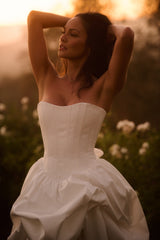 The Clara Gown in White