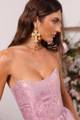 The Positano Earring in Vintage Rose