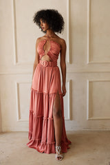 The Penelope Dress in Dusty Cedar