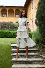 The Saint-Tropez Dress in Cordoba Print